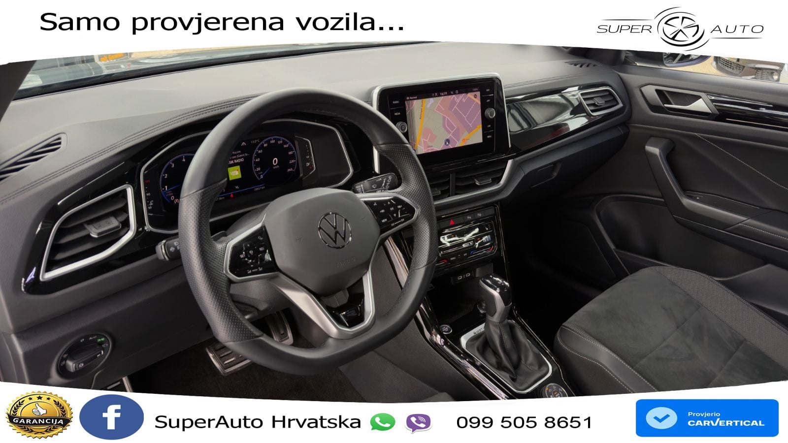 Volkswagen T-Roc 2.0 TSI (190 KS) 4M DSG R-Line LED+GR SJED+ACC