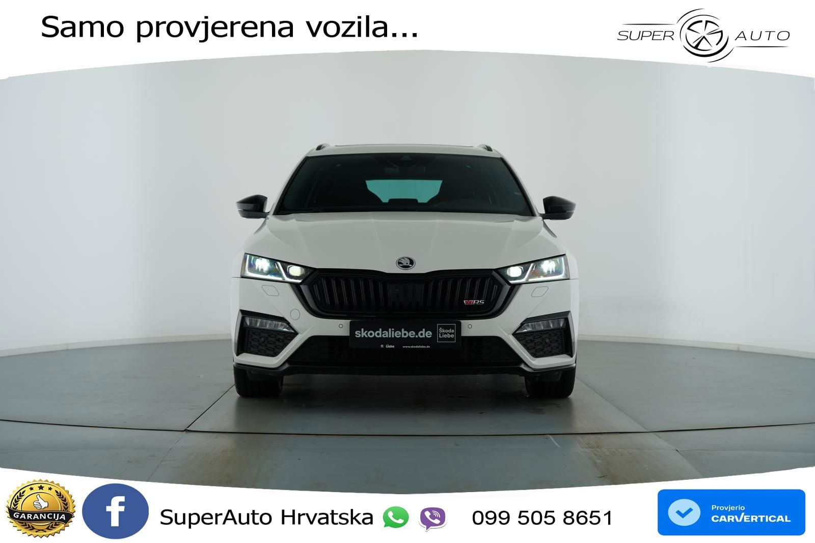 Škoda Octavia Combi RS 2.0 TSI (245 KS) DSG MATRIX+GR SJED+KAM