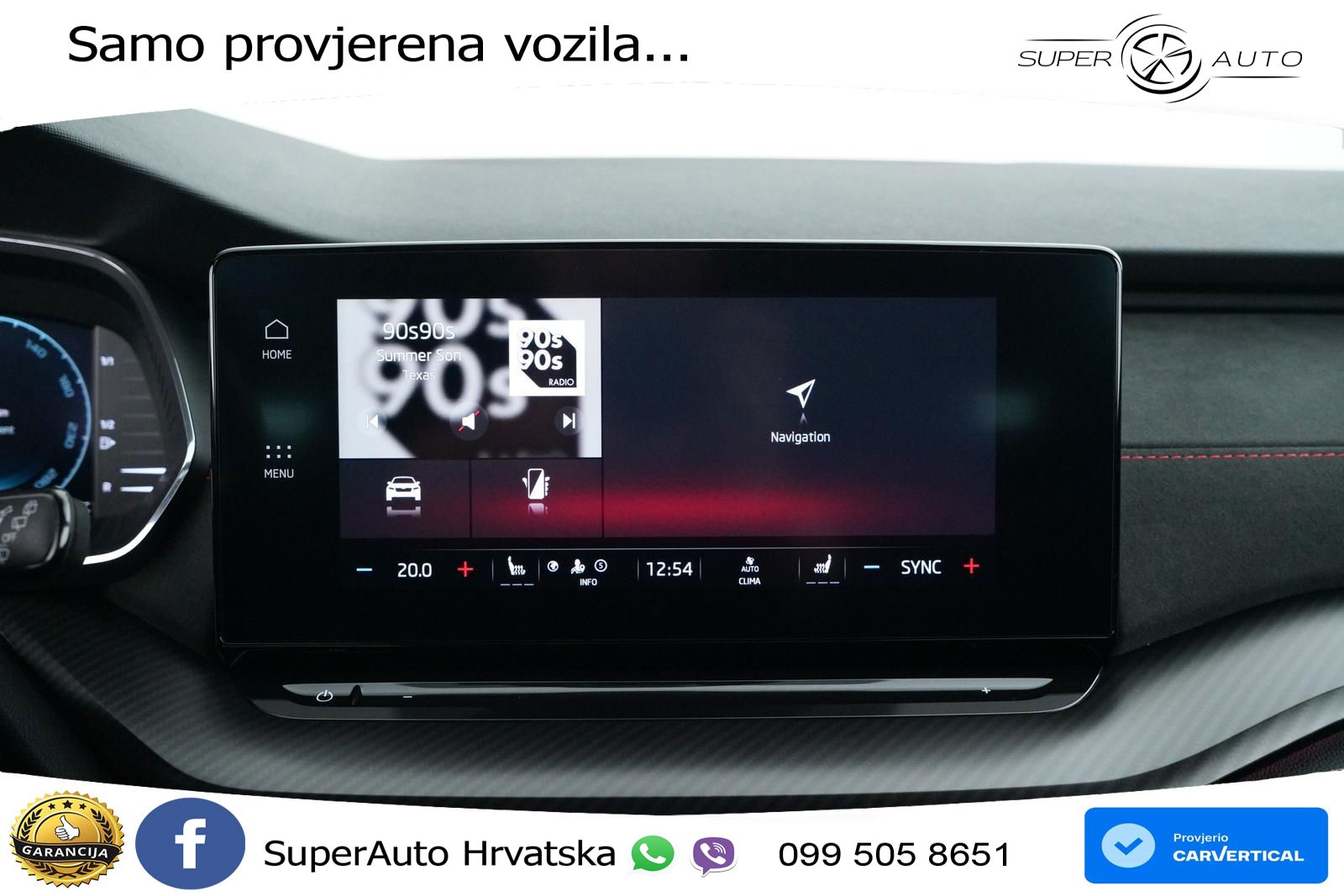 Škoda Octavia Combi RS 2.0 TSI (245 KS) DSG MATRIX+GR SJED+KAM