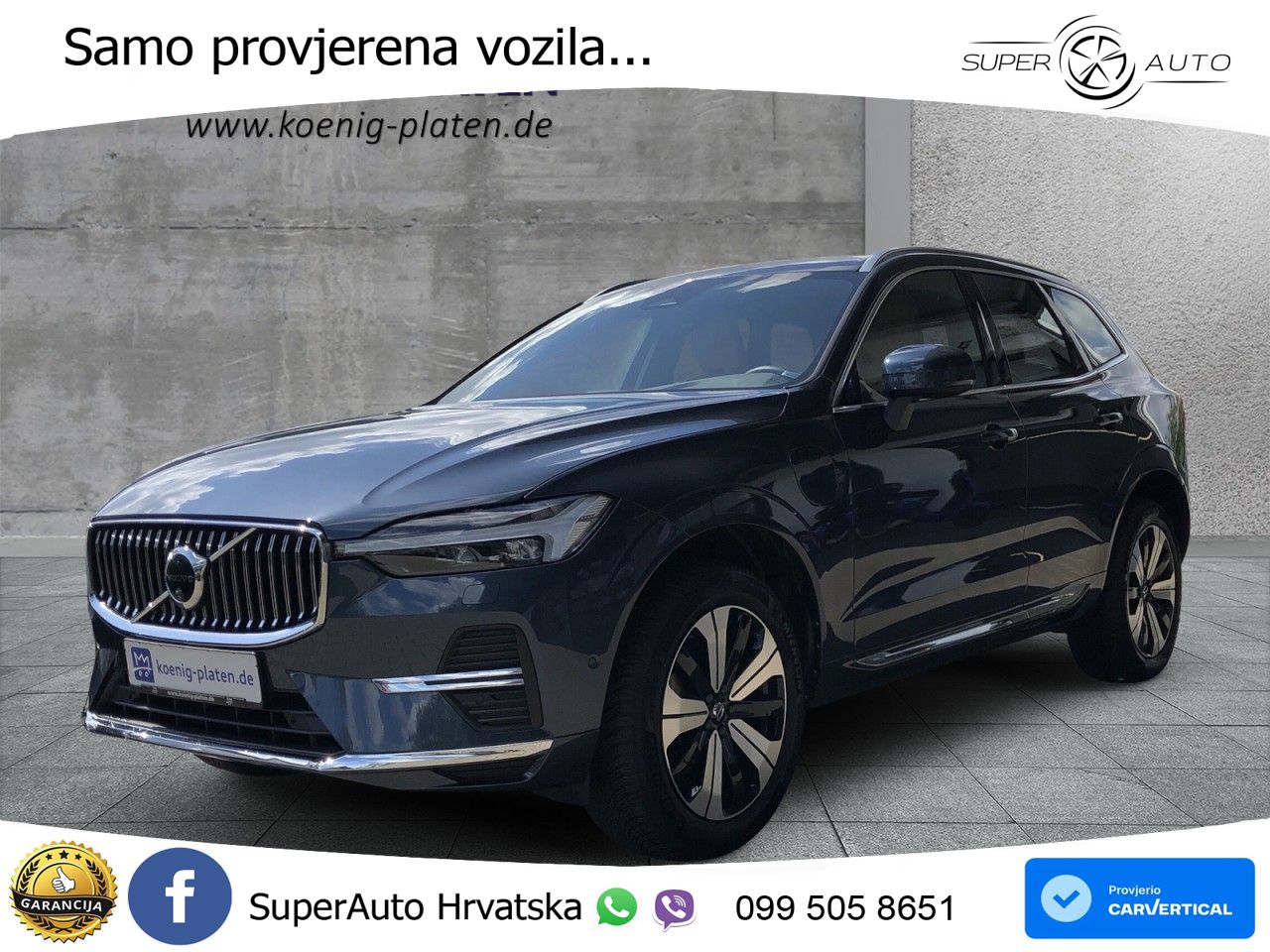 Volvo XC60 T6 AWD Geartronic LED+GR SJED+ACC