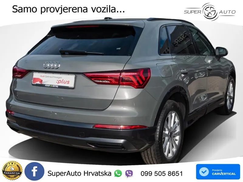 Audi Q3 35 TFSI (150 KS) S tronic advanced LED+GR SJED+ACC