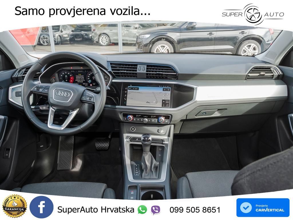 Audi Q3 35 TFSI (150 KS) S tronic advanced LED+GR SJED+ACC
