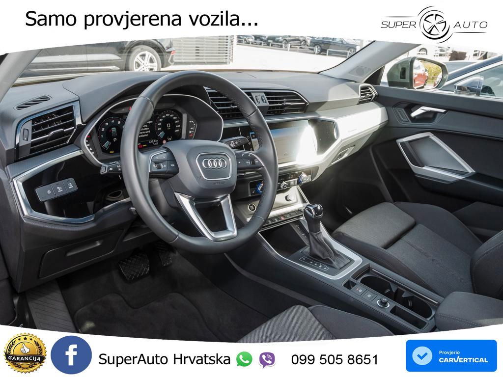 Audi Q3 35 TFSI (150 KS) S tronic advanced LED+GR SJED+ACC