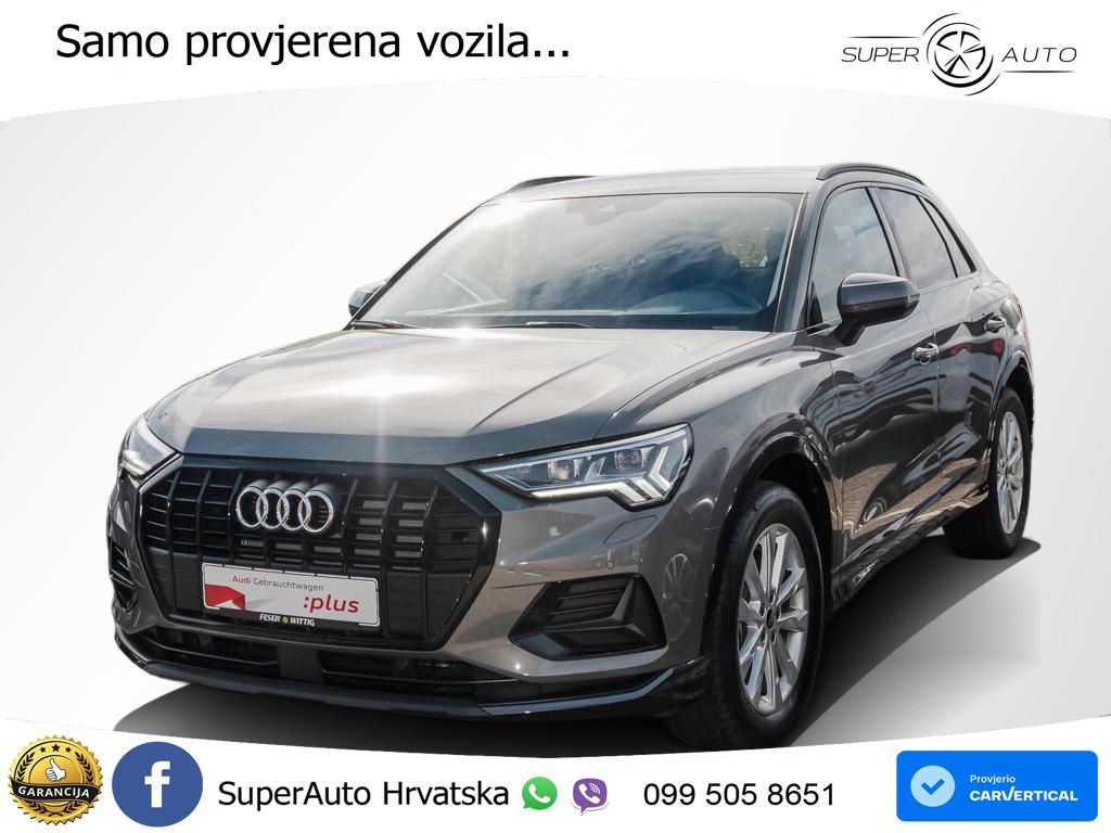 Audi Q3 35 TFSI (150 KS) S tronic advanced LED+GR SJED+ACC