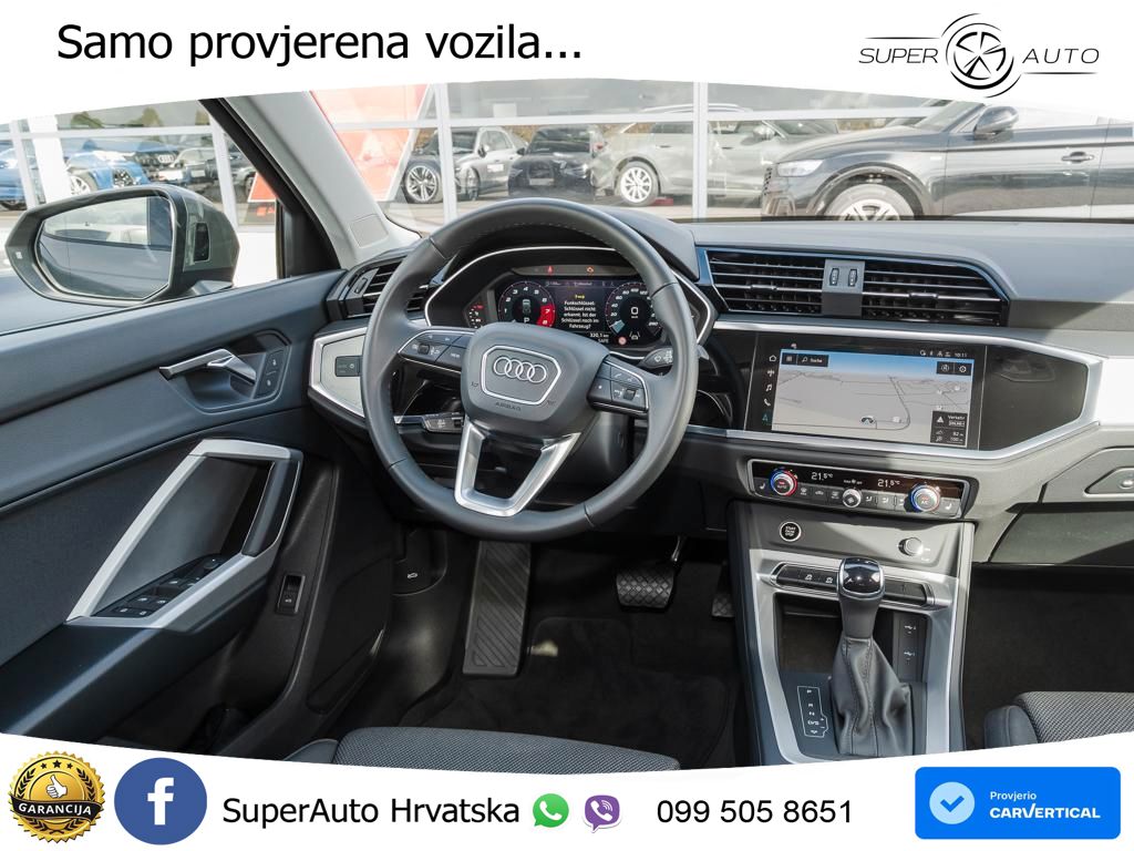 Audi Q3 35 TFSI (150 KS) S tronic advanced LED+GR SJED+ACC