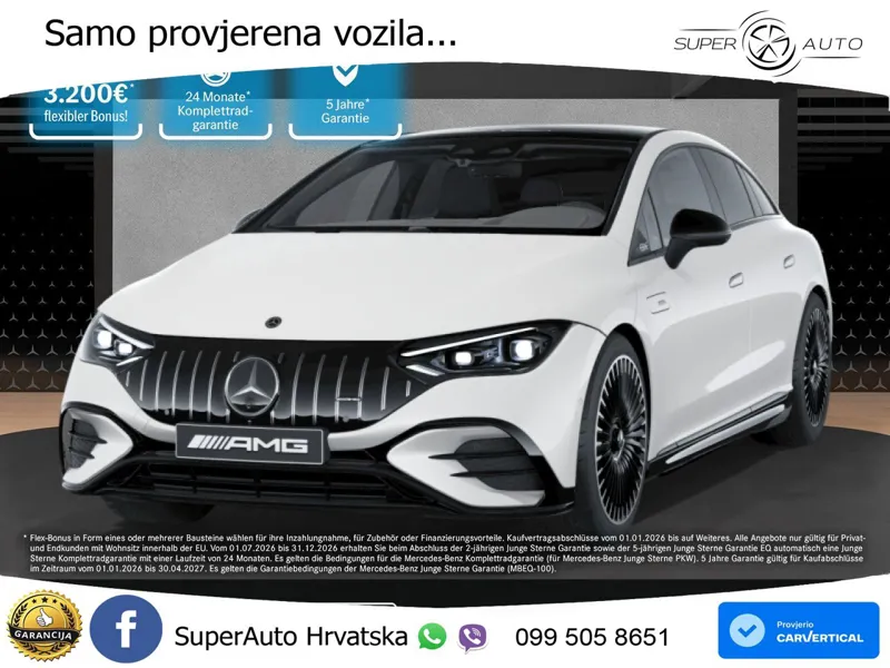 Mercedes EQE AMG 43 100 kWh (476 KS) 4MATIC LED+GR SJED+ACC