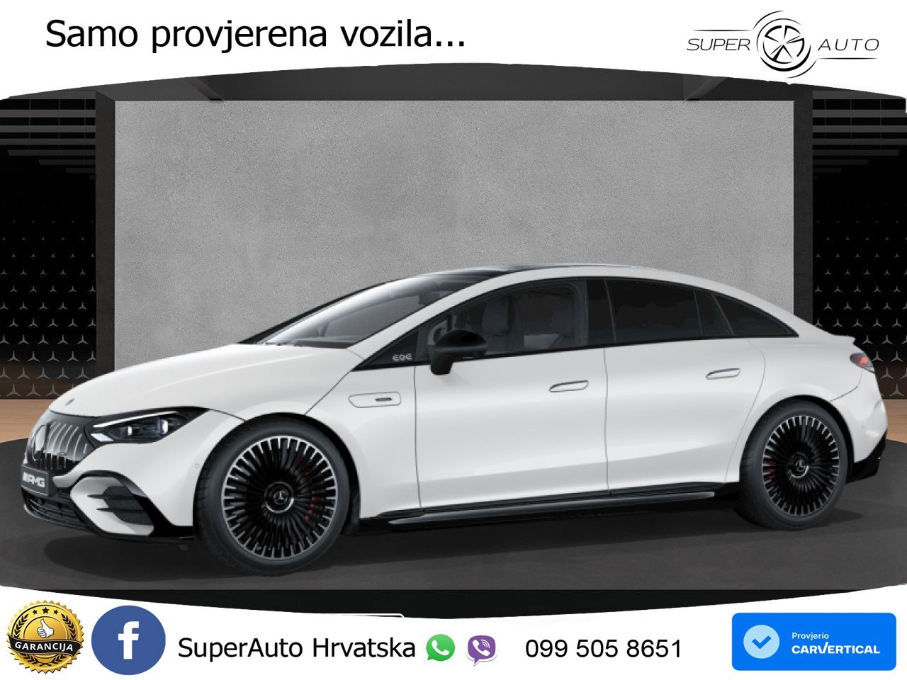 Mercedes EQE AMG 43 100 kWh (476 KS) 4MATIC LED+GR SJED+ACC