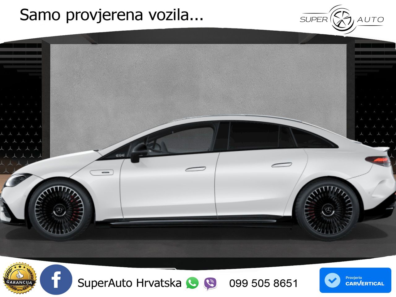 Mercedes EQE AMG 43 100 kWh (476 KS) 4MATIC LED+GR SJED+ACC