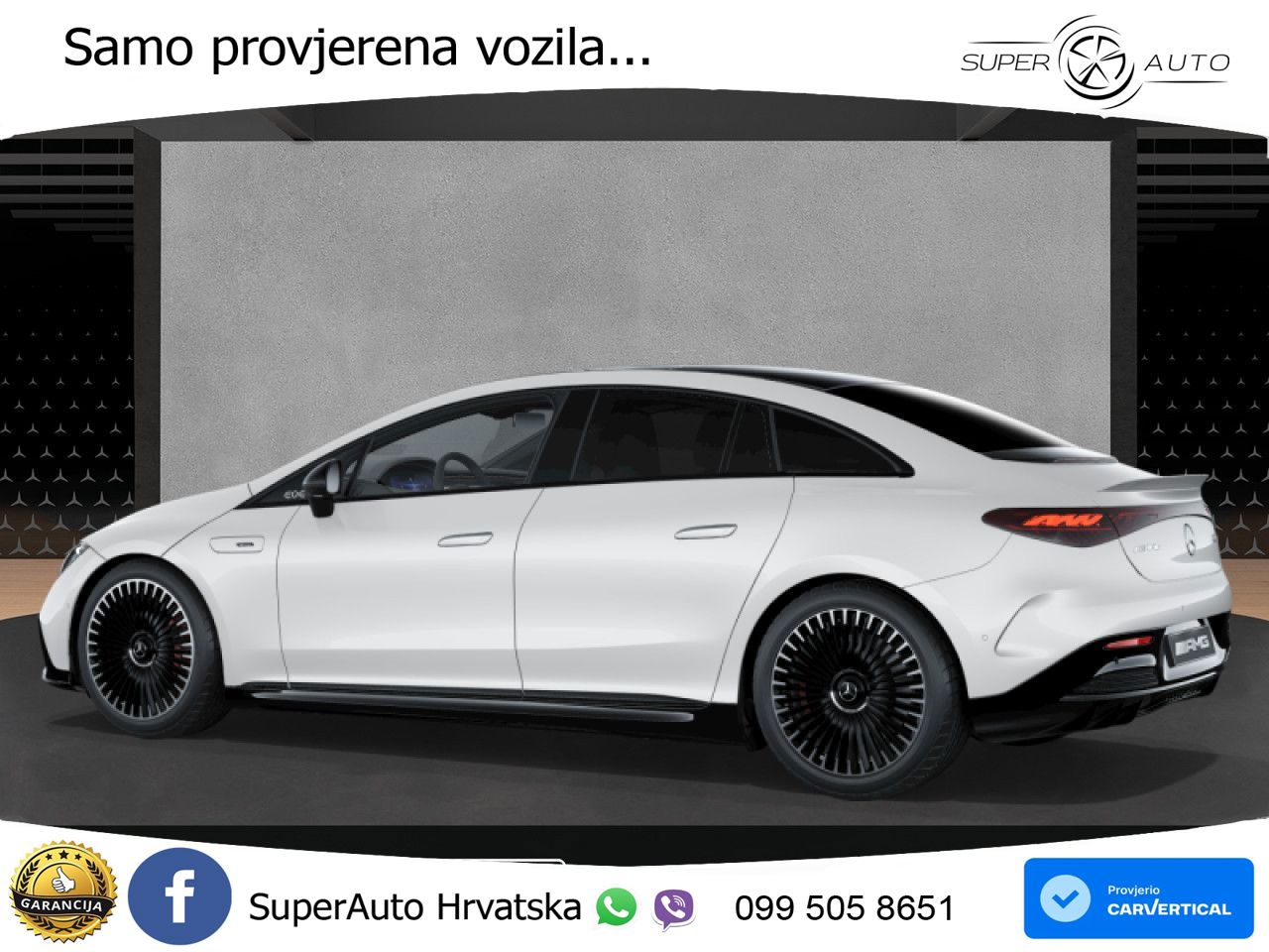 Mercedes EQE AMG 43 100 kWh (476 KS) 4MATIC LED+GR SJED+ACC