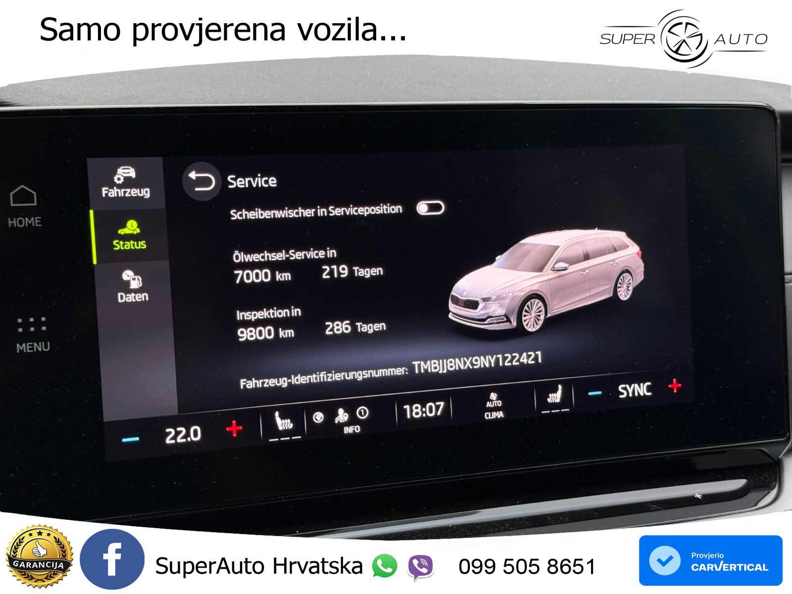 Škoda Octavia Combi 2.0 TDI (150 KS) DSG