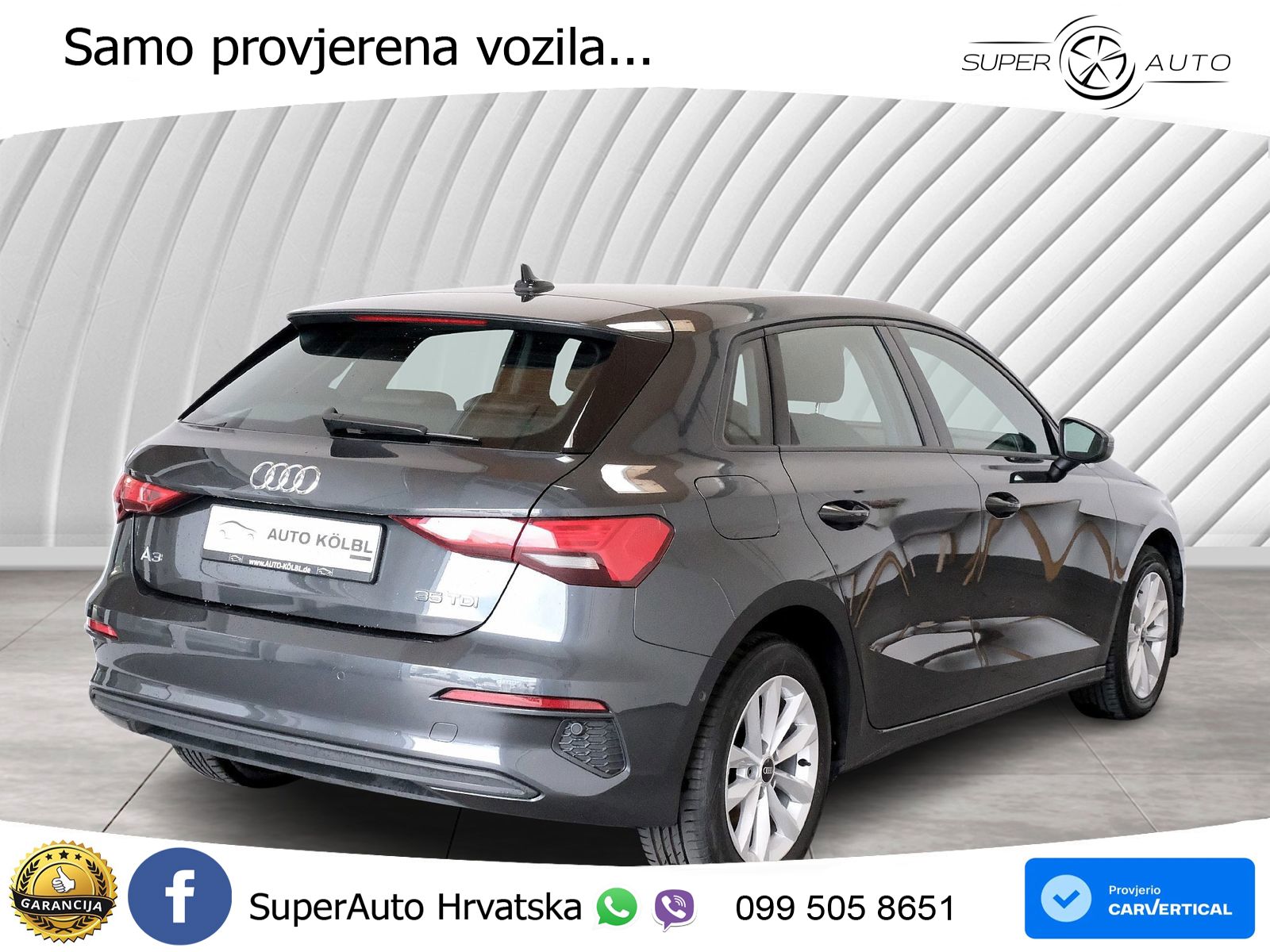 Audi A3 35 TDI (150 KS) S tronic