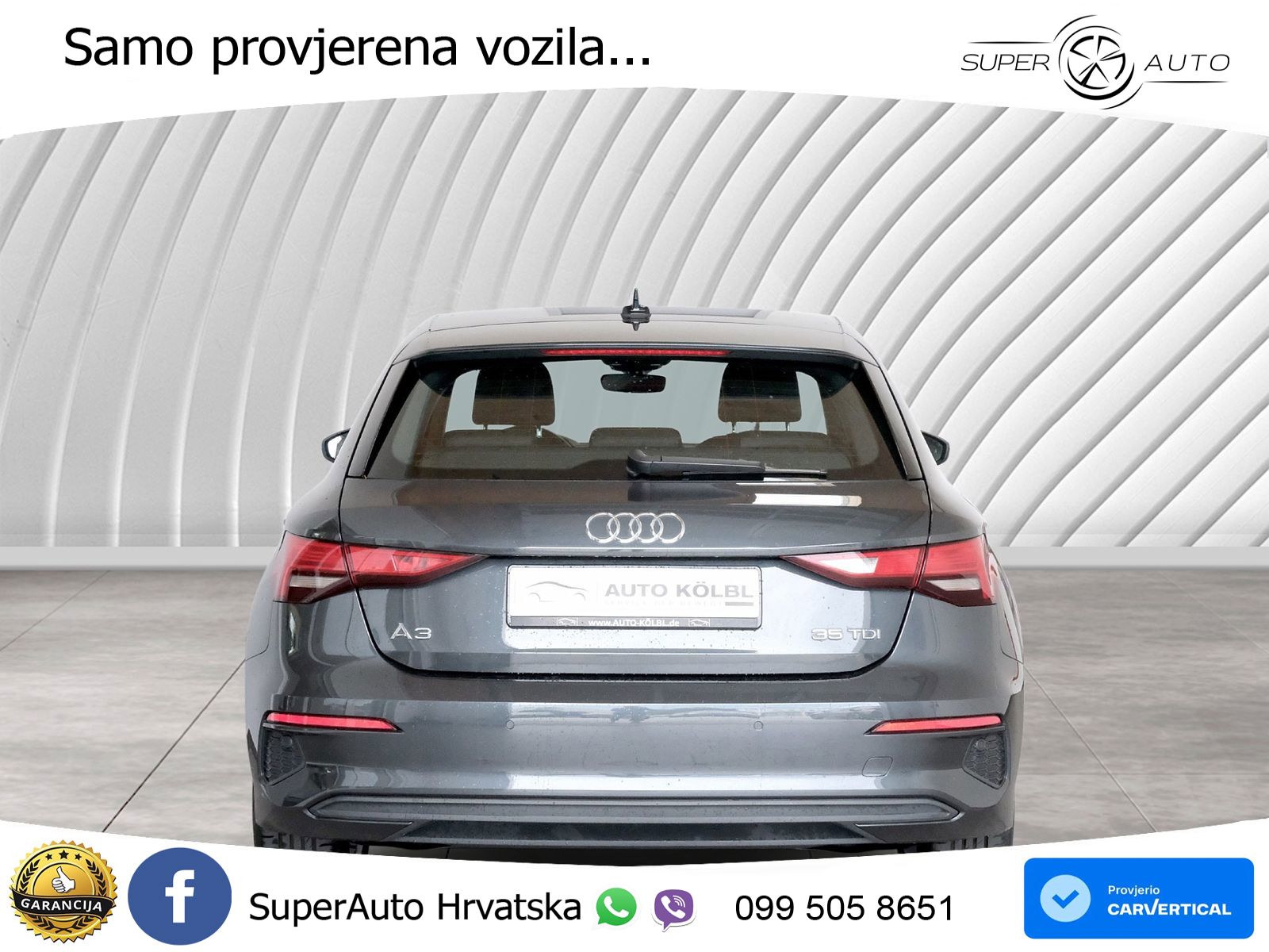 Audi A3 35 TDI (150 KS) S tronic