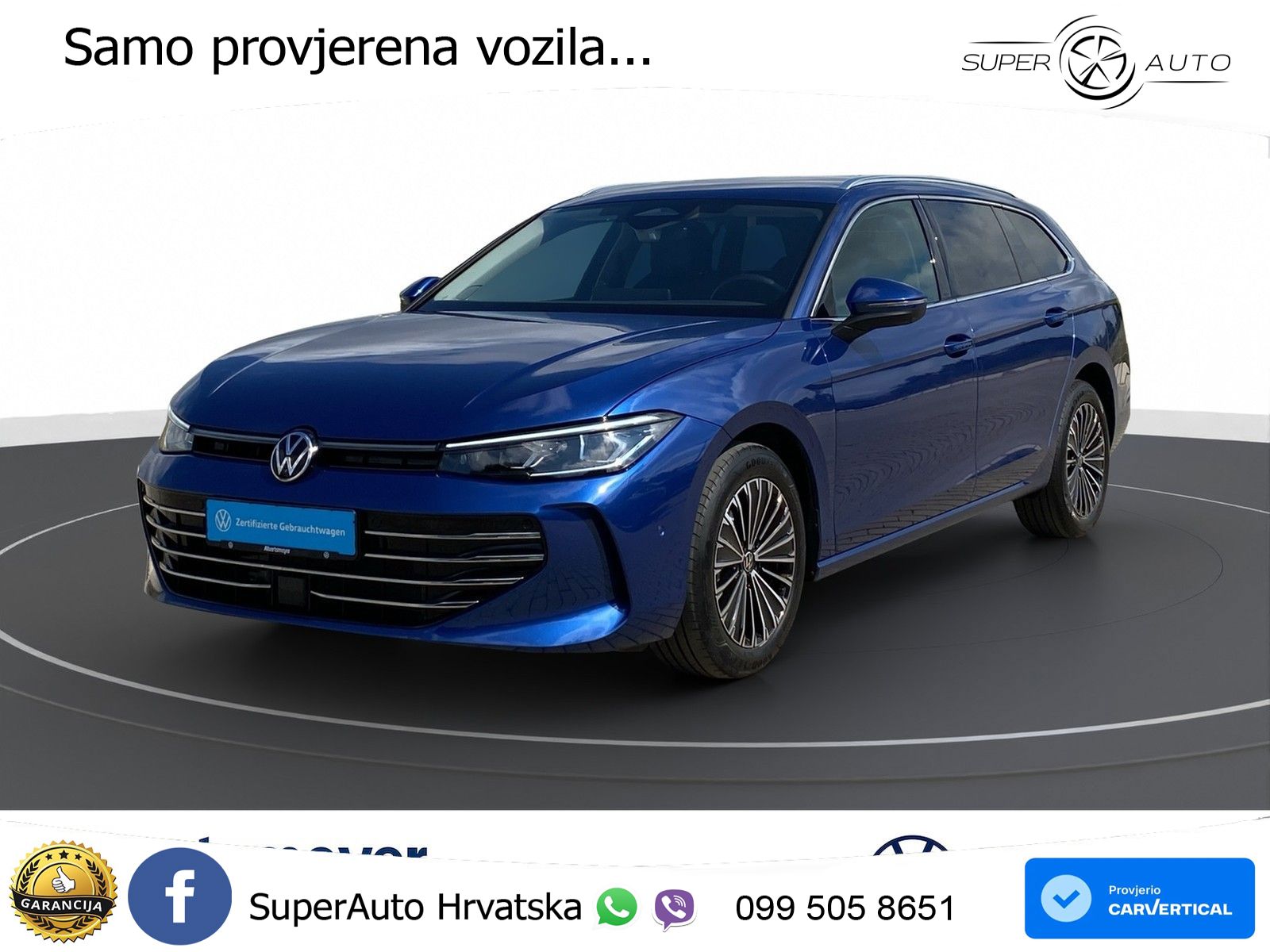 Volkswagen Passat Variant 2.0 TDI (193 KS) 4MOTION DSG Elegance LED+GR SJED+ACC