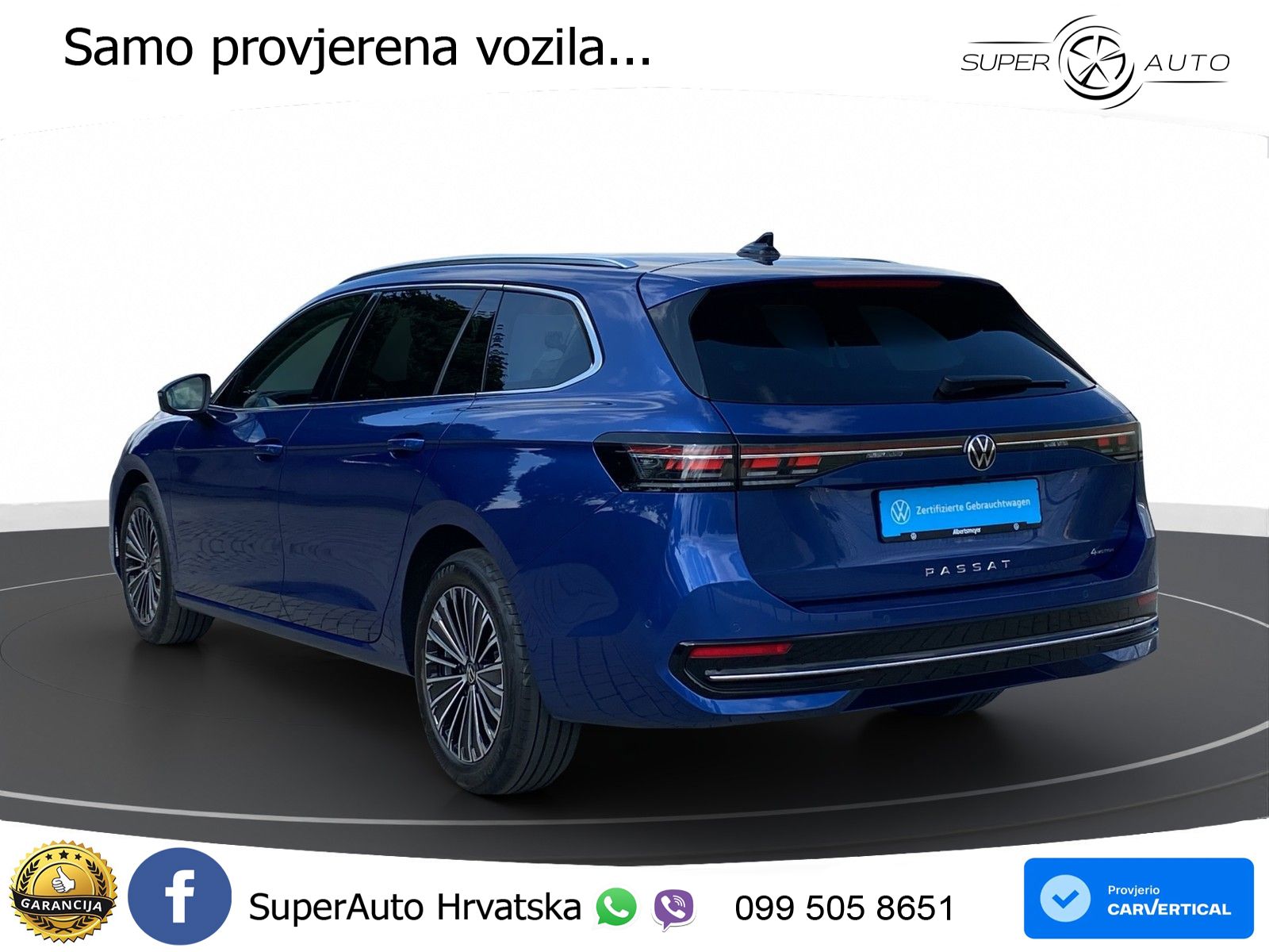 Volkswagen Passat Variant 2.0 TDI (193 KS) 4MOTION DSG Elegance LED+GR SJED+ACC