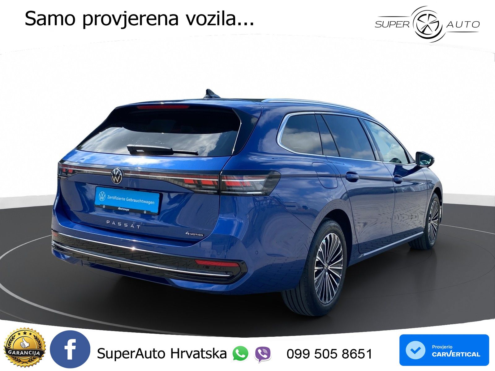 Volkswagen Passat Variant 2.0 TDI (193 KS) 4MOTION DSG Elegance LED+GR SJED+ACC