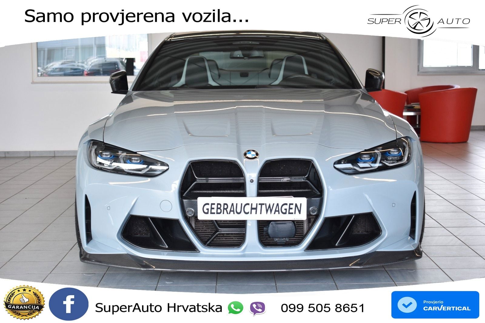 BMW M4 Competition 3.0 (510 KS) Steptronic LED+GR SJED+ACC