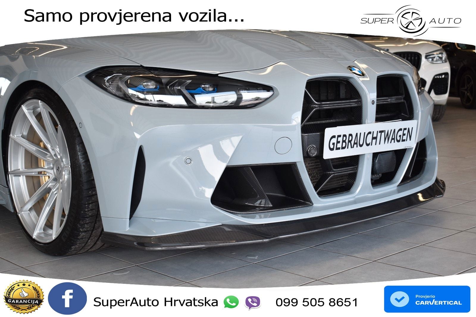 BMW M4 Competition 3.0 (510 KS) Steptronic LED+GR SJED+ACC