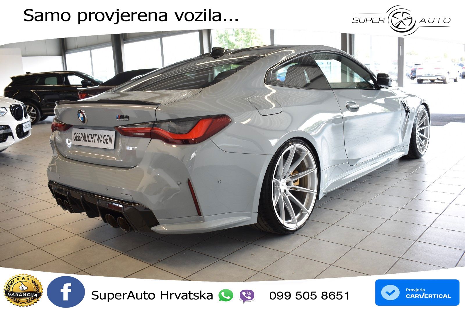 BMW M4 Competition 3.0 (510 KS) Steptronic LED+GR SJED+ACC
