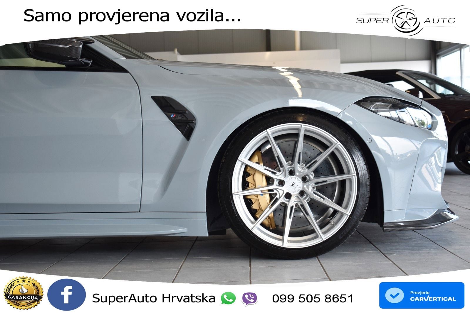 BMW M4 Competition 3.0 (510 KS) Steptronic LED+GR SJED+ACC