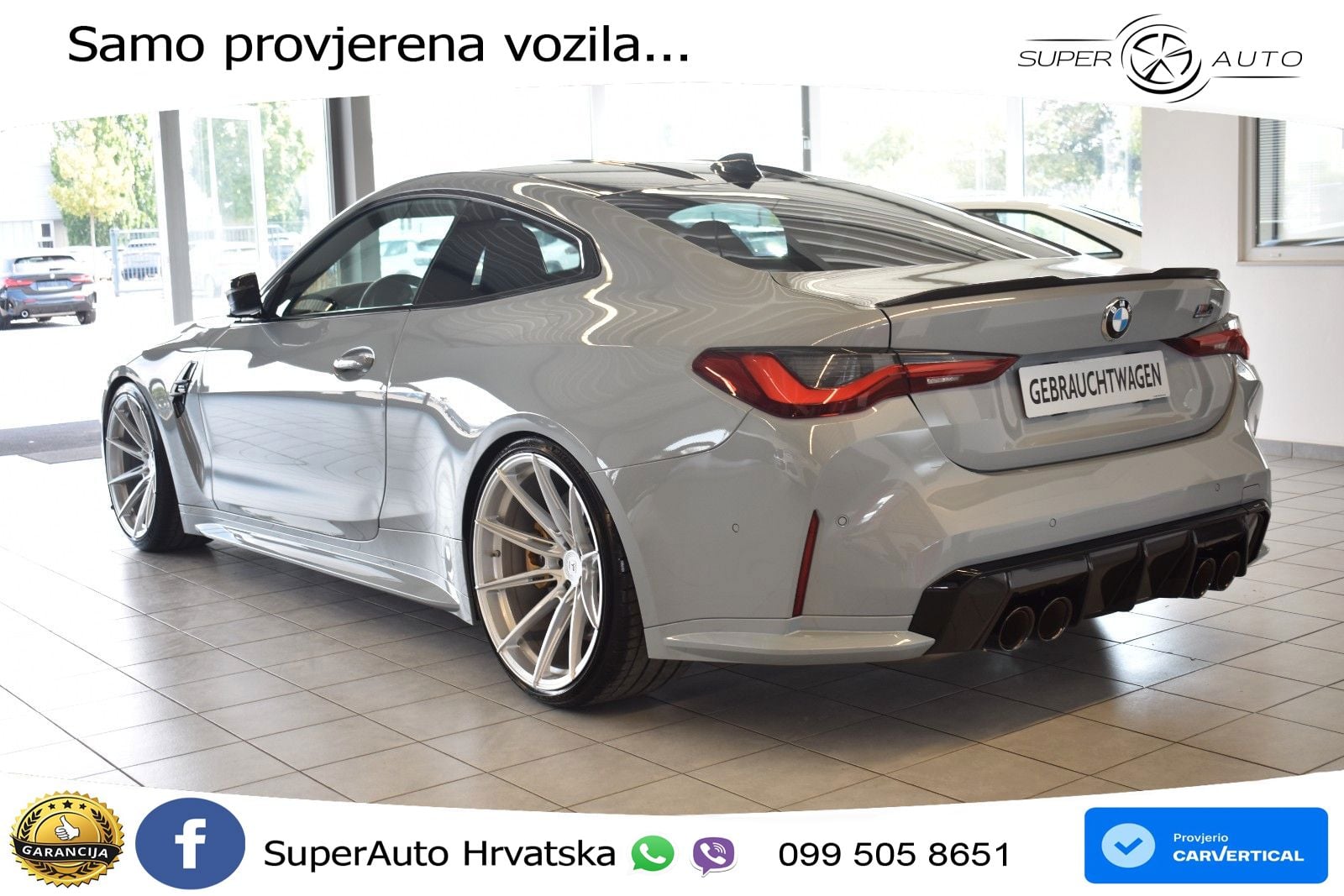 BMW M4 Competition 3.0 (510 KS) Steptronic LED+GR SJED+ACC