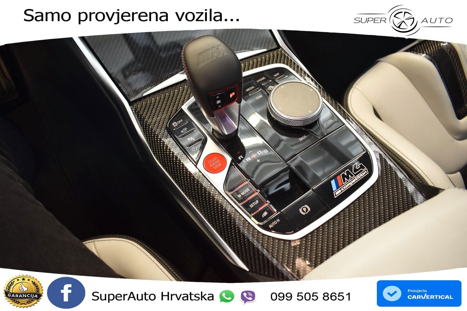 BMW M4 Competition 3.0 (510 KS) Steptronic LED+GR SJED+ACC