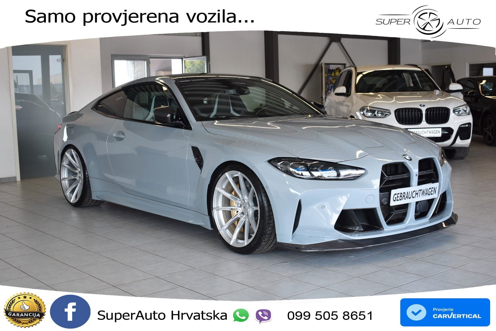 BMW M4 Competition 3.0 (510 KS) Steptronic LED+GR SJED+ACC