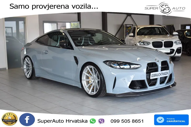 BMW M4 Competition 3.0 (510 KS) Steptronic LED+GR SJED+ACC