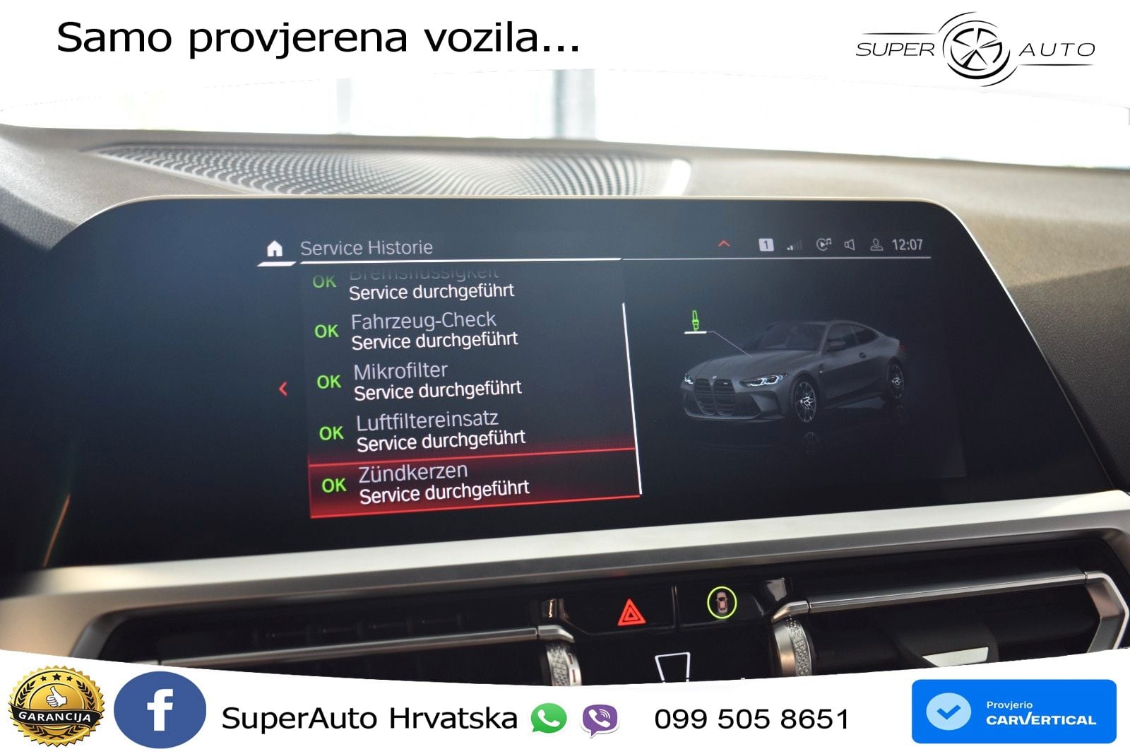BMW M4 Competition 3.0 (510 KS) Steptronic LED+GR SJED+ACC