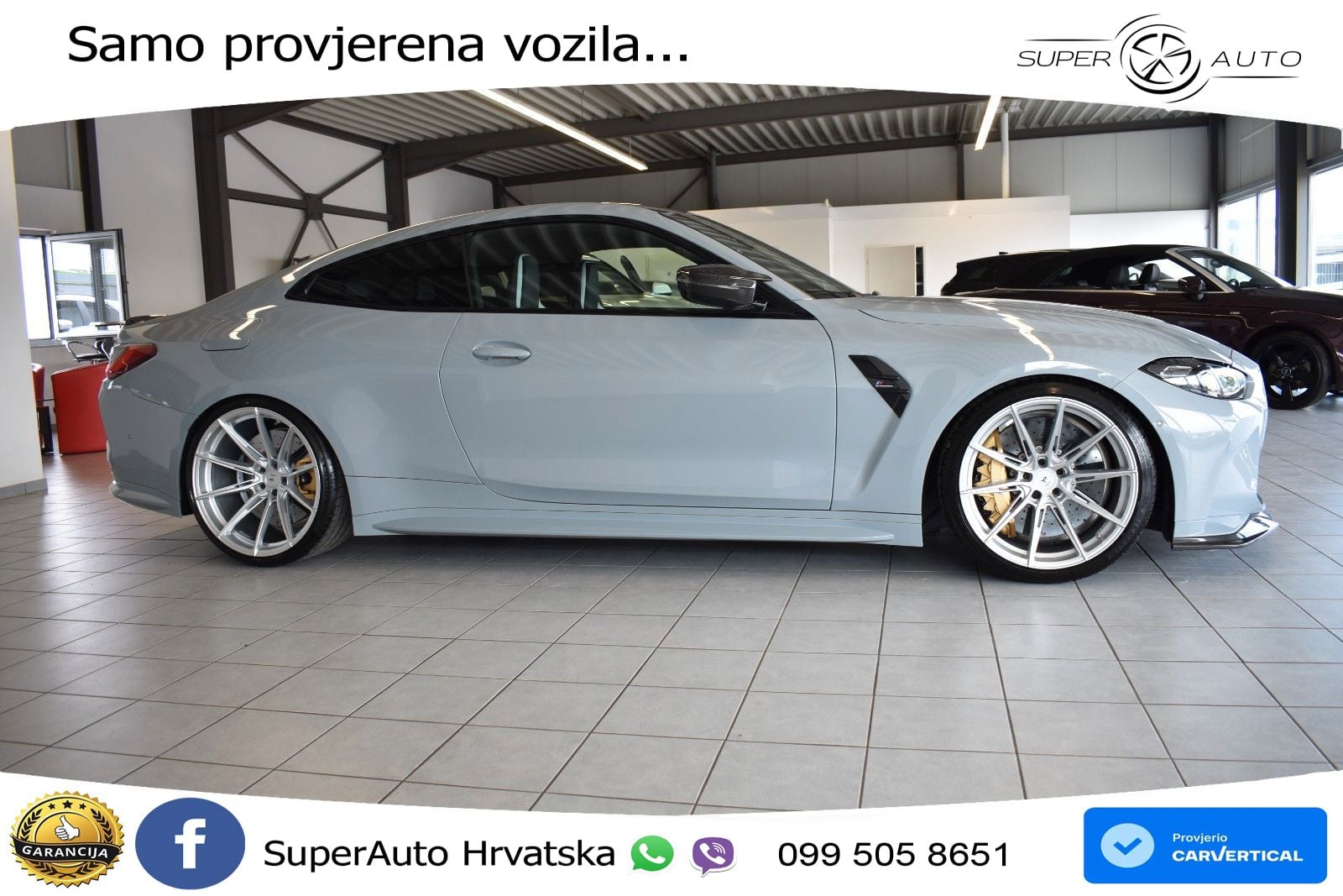 BMW M4 Competition 3.0 (510 KS) Steptronic LED+GR SJED+ACC
