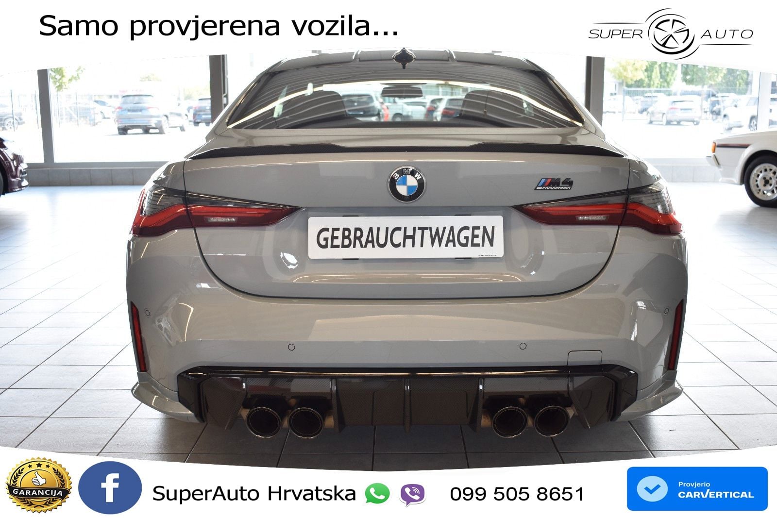 BMW M4 Competition 3.0 (510 KS) Steptronic LED+GR SJED+ACC
