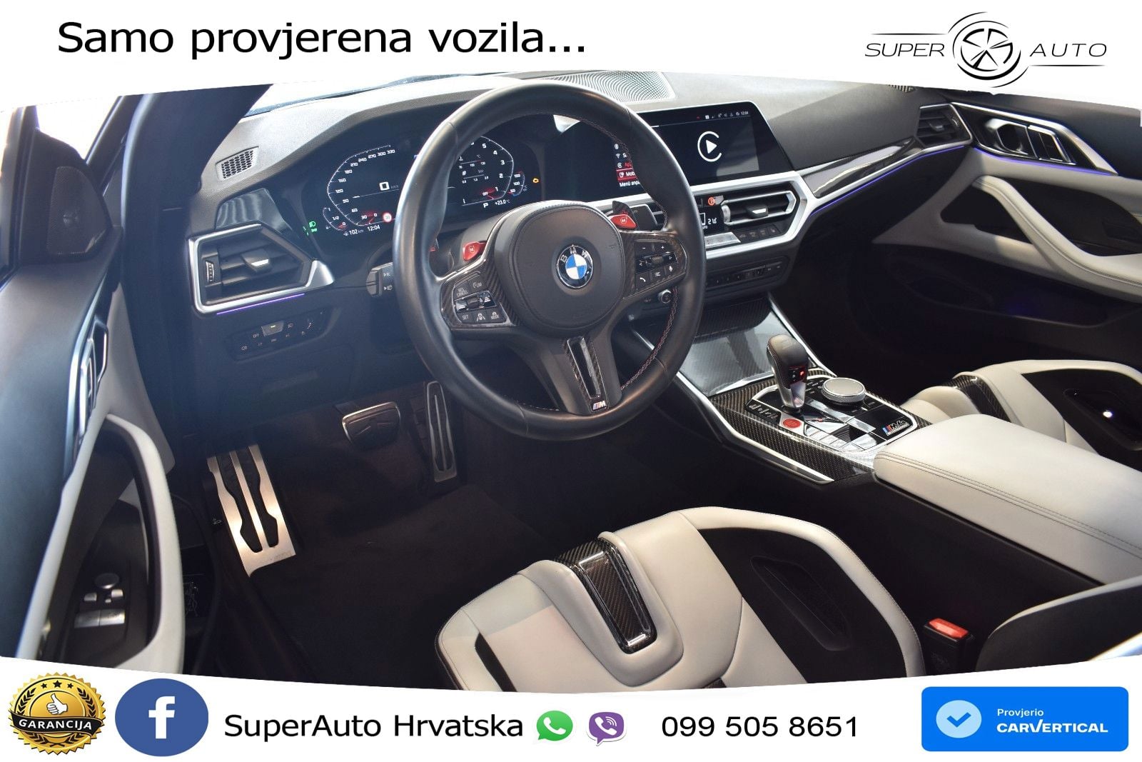 BMW M4 Competition 3.0 (510 KS) Steptronic LED+GR SJED+ACC