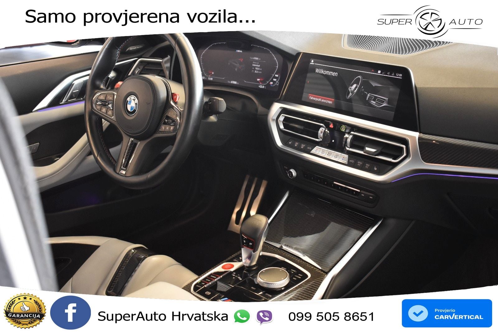 BMW M4 Competition 3.0 (510 KS) Steptronic LED+GR SJED+ACC