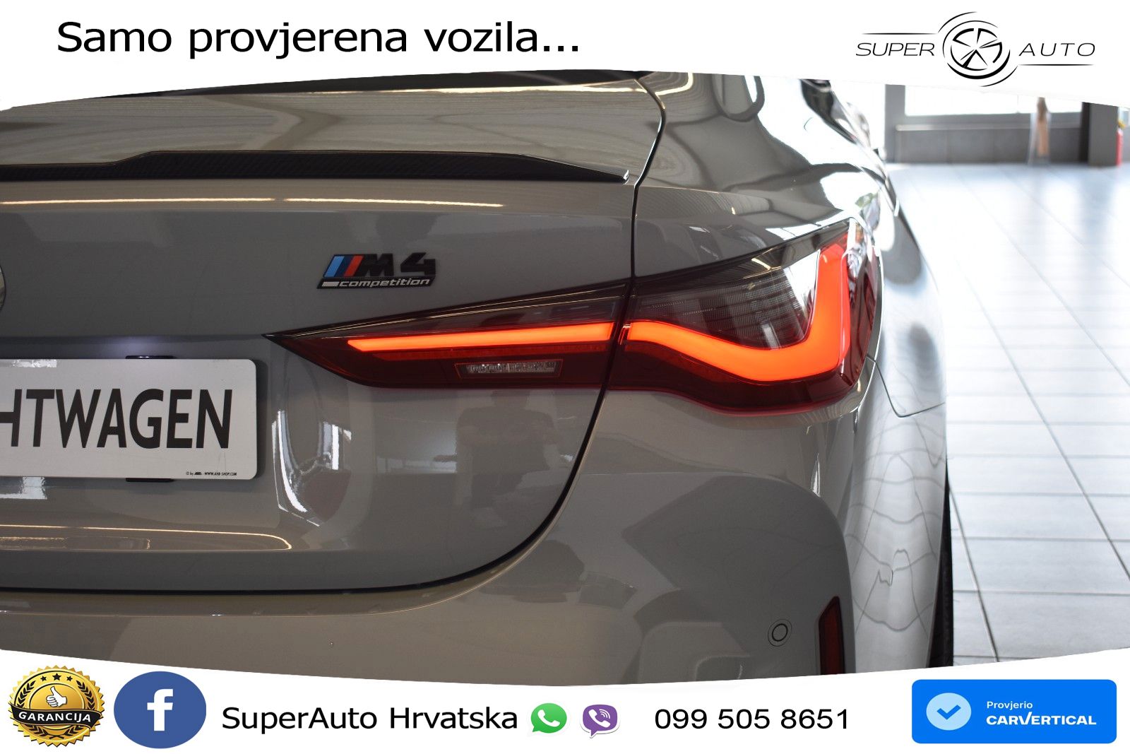 BMW M4 Competition 3.0 (510 KS) Steptronic LED+GR SJED+ACC
