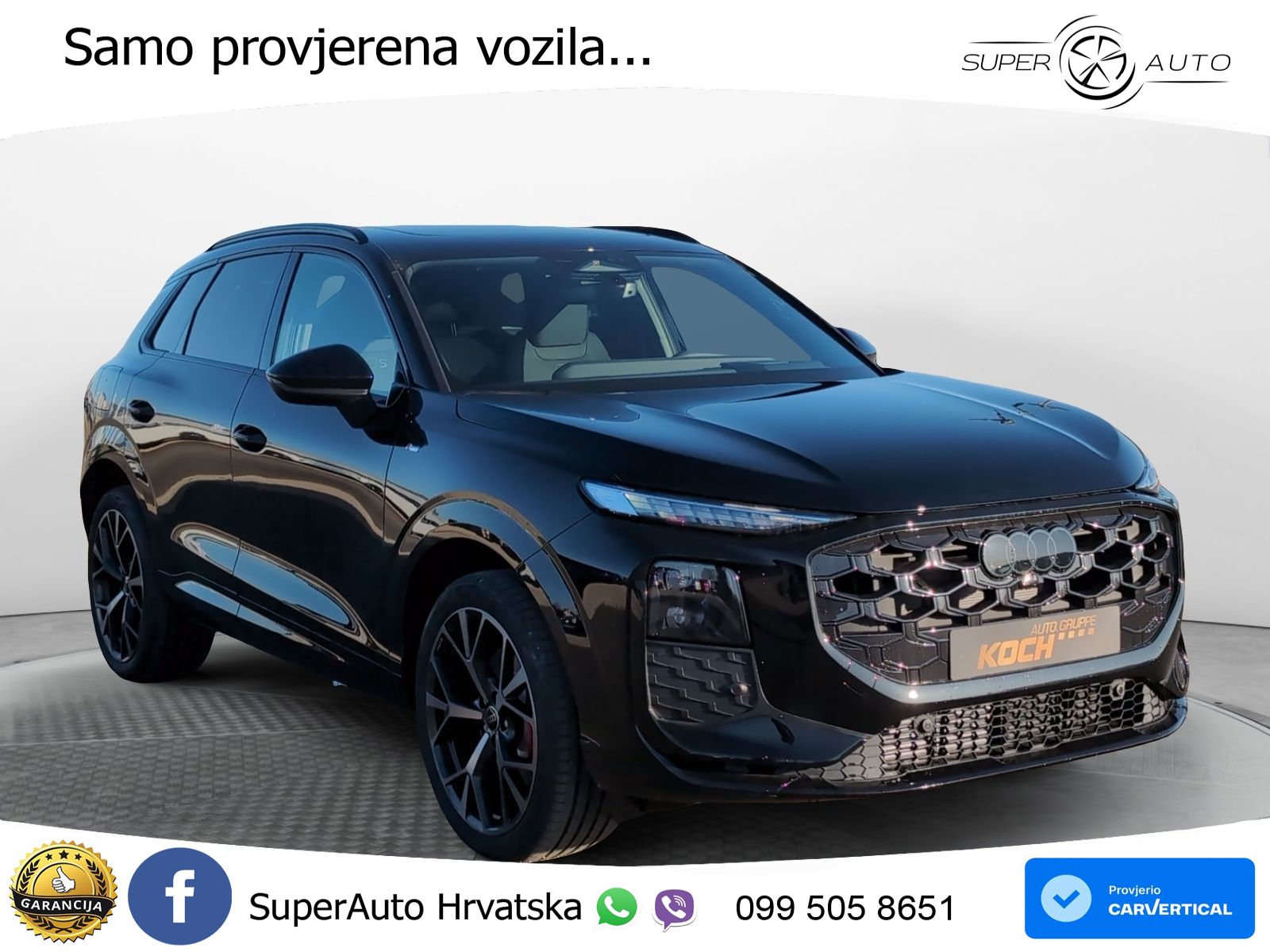 Audi Q3 2.0 TFSI (204 KS) quattro S tronic S line MATRIX+GR SJED+KAM