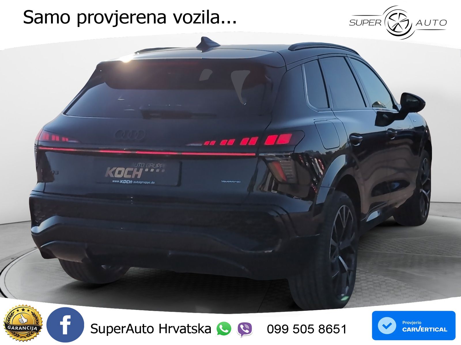 Audi Q3 2.0 TFSI (204 KS) quattro S tronic S line MATRIX+GR SJED+KAM