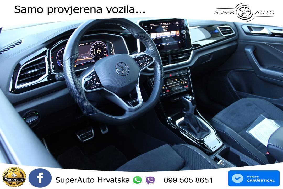 Volkswagen T-Roc 1.5 TSI (150 KS) DSG R-Line MATRIX+GR SJED+KAM