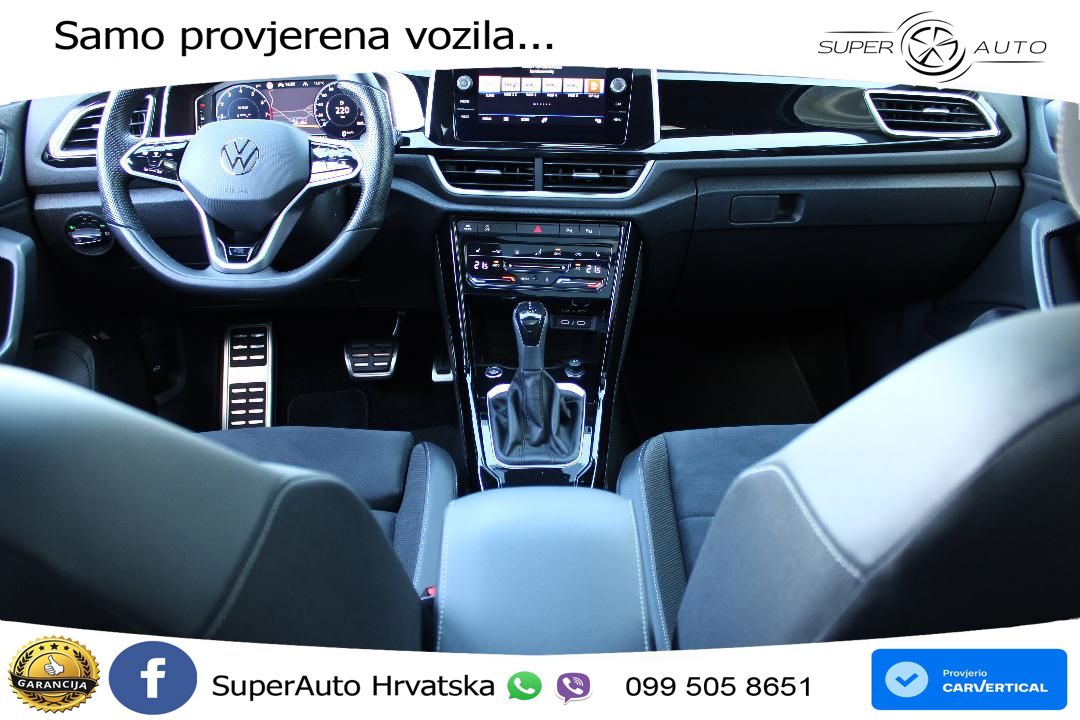 Volkswagen T-Roc 1.5 TSI (150 KS) DSG R-Line MATRIX+GR SJED+KAM