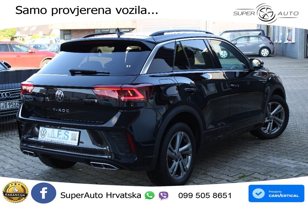 Volkswagen T-Roc 1.5 TSI (150 KS) DSG R-Line MATRIX+GR SJED+KAM