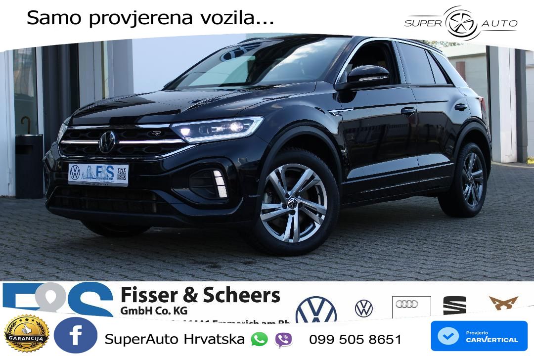 Volkswagen T-Roc 1.5 TSI (150 KS) DSG R-Line MATRIX+GR SJED+KAM