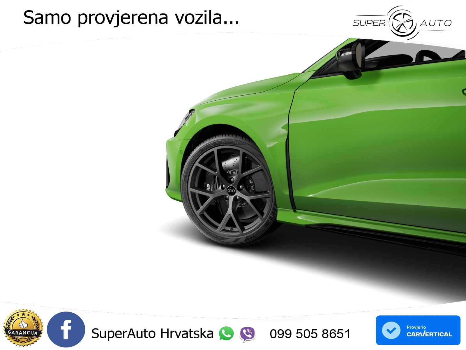 Audi RS3 Sedan 2.5 TFSI (400 KS) quattro S tronic