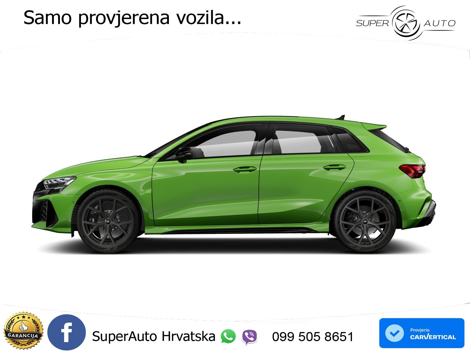 Audi RS3 Sedan 2.5 TFSI (400 KS) quattro S tronic