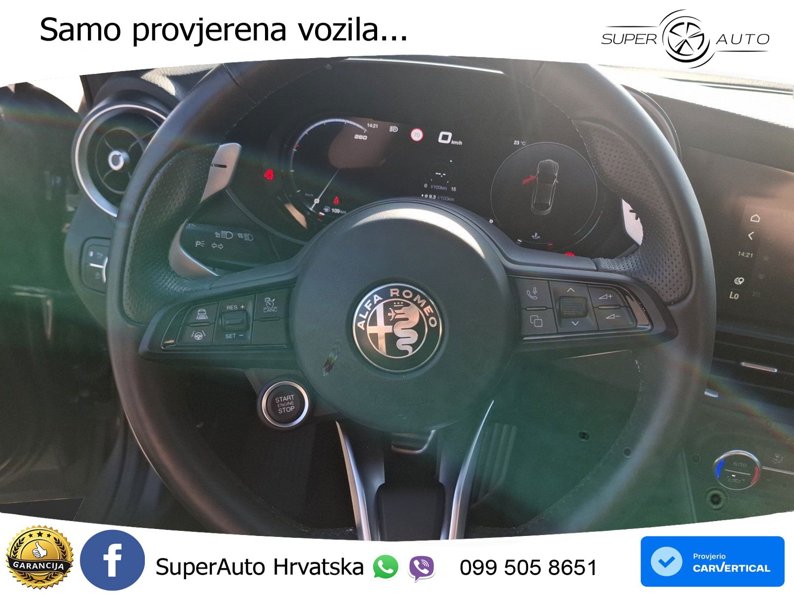 Alfa Romeo Giulia 2.0 Turbo (280 KS) AWD Automatic LED+GR SJED+ACC
