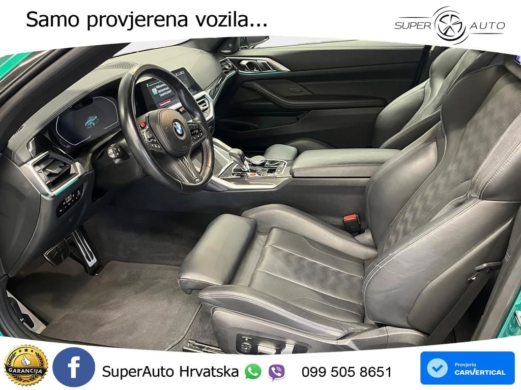 BMW M4 Competition 3.0 (510 KS) xDrive Steptronic LED+GR SJED+ACC