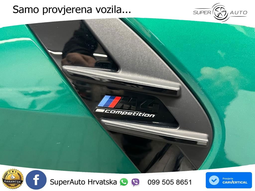 BMW M4 Competition 3.0 (510 KS) xDrive Steptronic LED+GR SJED+ACC