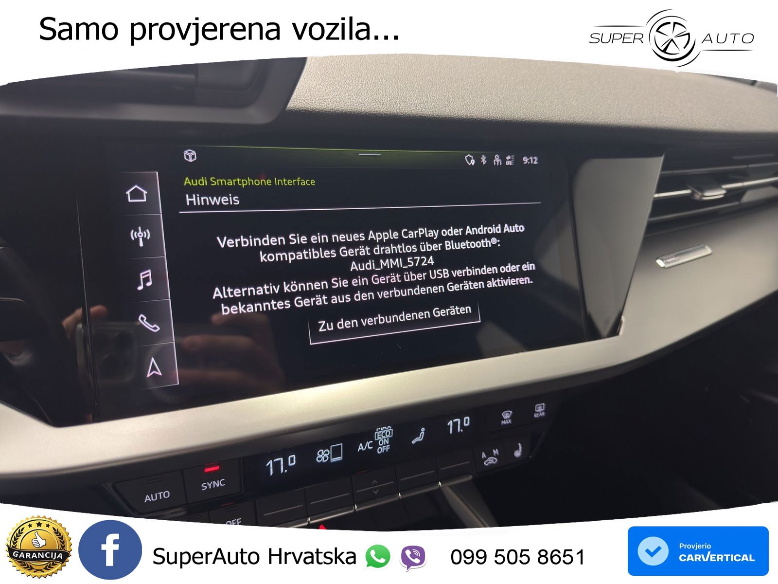 Audi A3 40 TFSIe (204 KS) S tronic S line