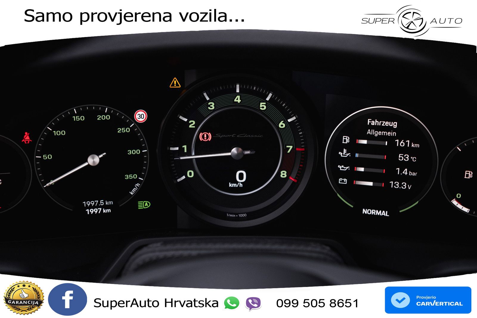 Porsche 911 Sport Classic 3.7 (550 KS) MATRIX+GR SJED+KAM