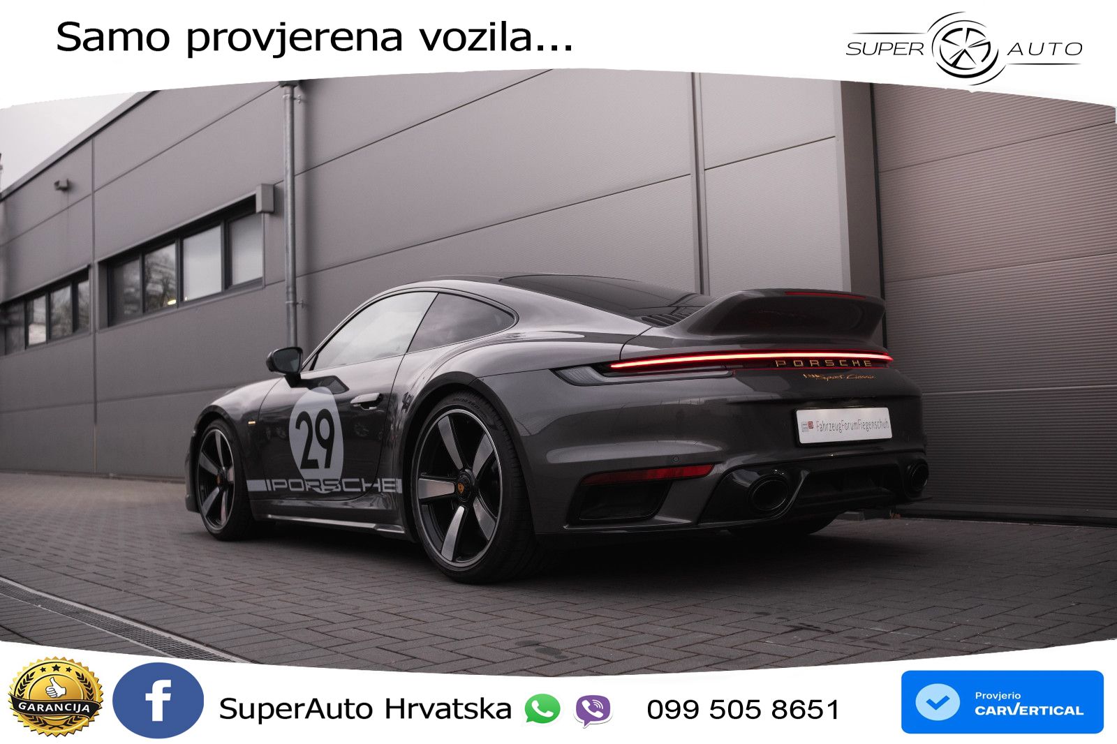 Porsche 911 Sport Classic 3.7 (550 KS) MATRIX+GR SJED+KAM