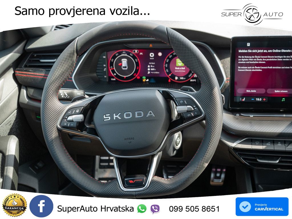 Škoda Octavia Combi RS 2.0 TSI (265 KS) DSG MATRIX+GR SJED+KAM