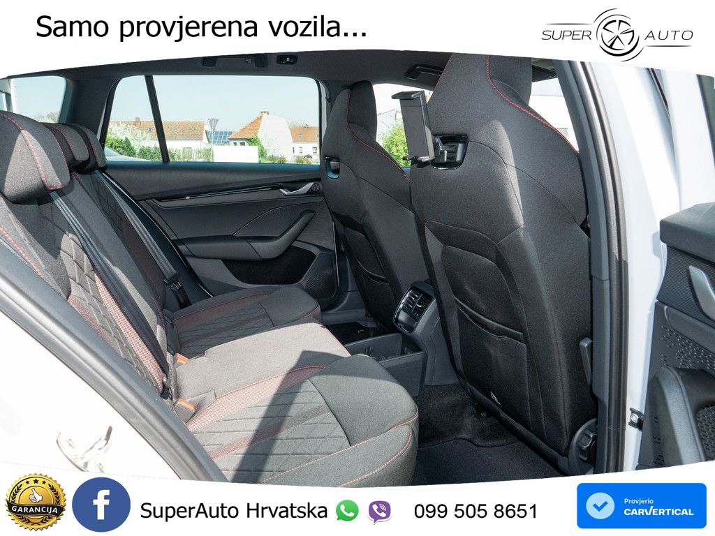 Škoda Octavia Combi RS 2.0 TSI (265 KS) DSG MATRIX+GR SJED+KAM