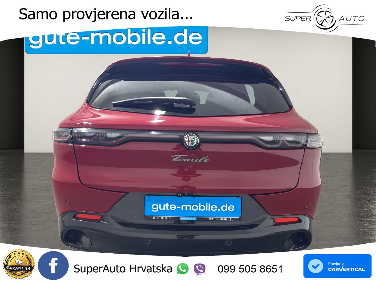 Alfa Romeo Tonale 1.5 VGT (160 KS) 48V-Hybrid TCT LED+ACC